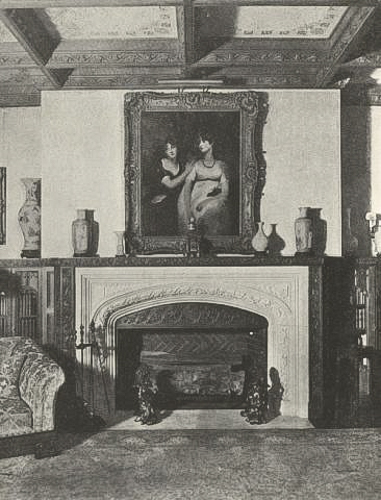 Longwood interior fireplace
